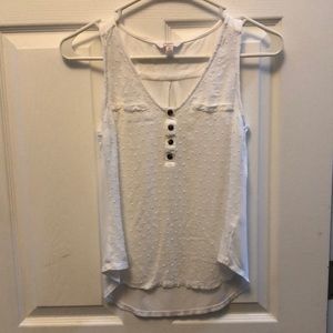 Candies white tank